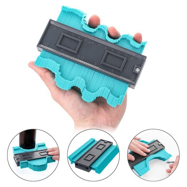 Contour Gauge Profile Gauge การวัดช่างไม้