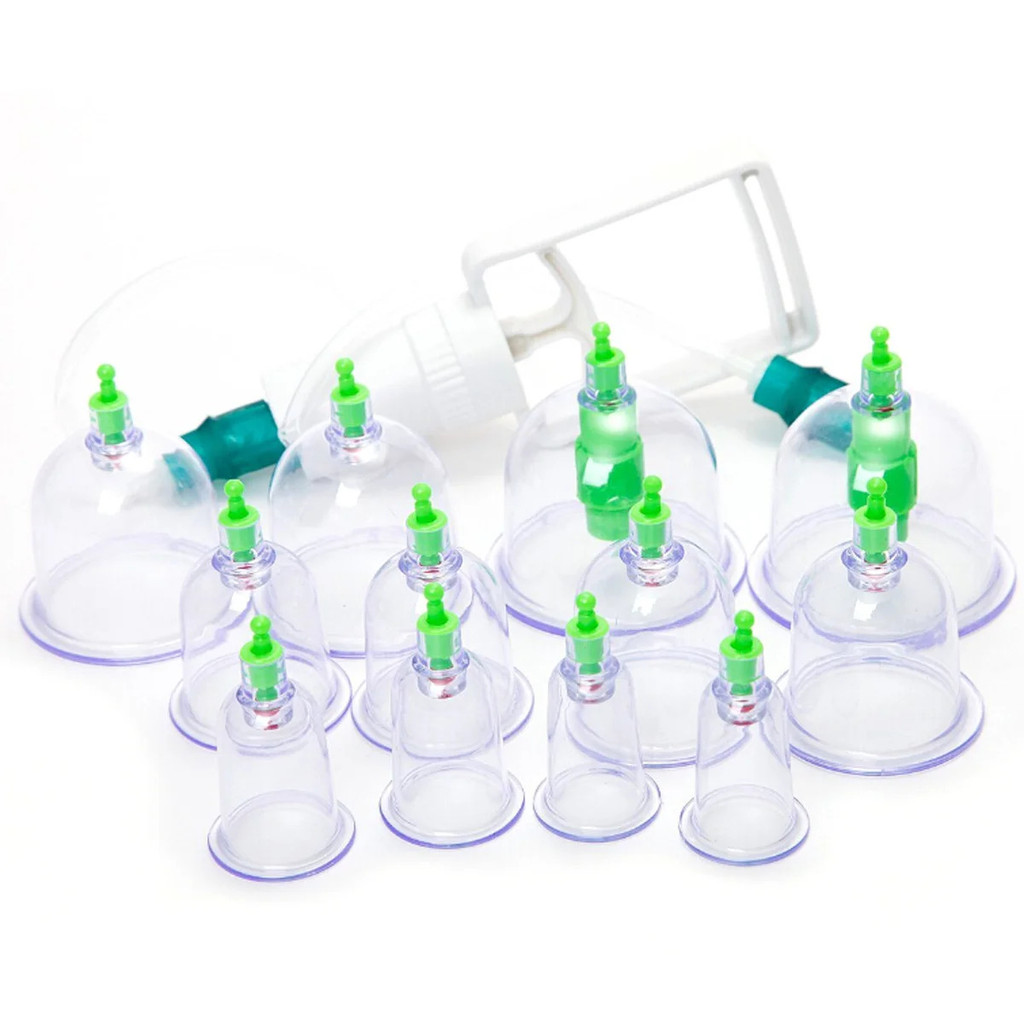 Cupping Vacuum จีนชุดดูด Pumpkit อุปกรณ์ถ้วยเซลลูไลท์ Acupoint Hijama