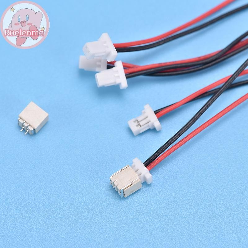 ถูกต้อง 5SETS Mini Micro SH 1.0 2-Pin JST Connector พร้อมสาย TH