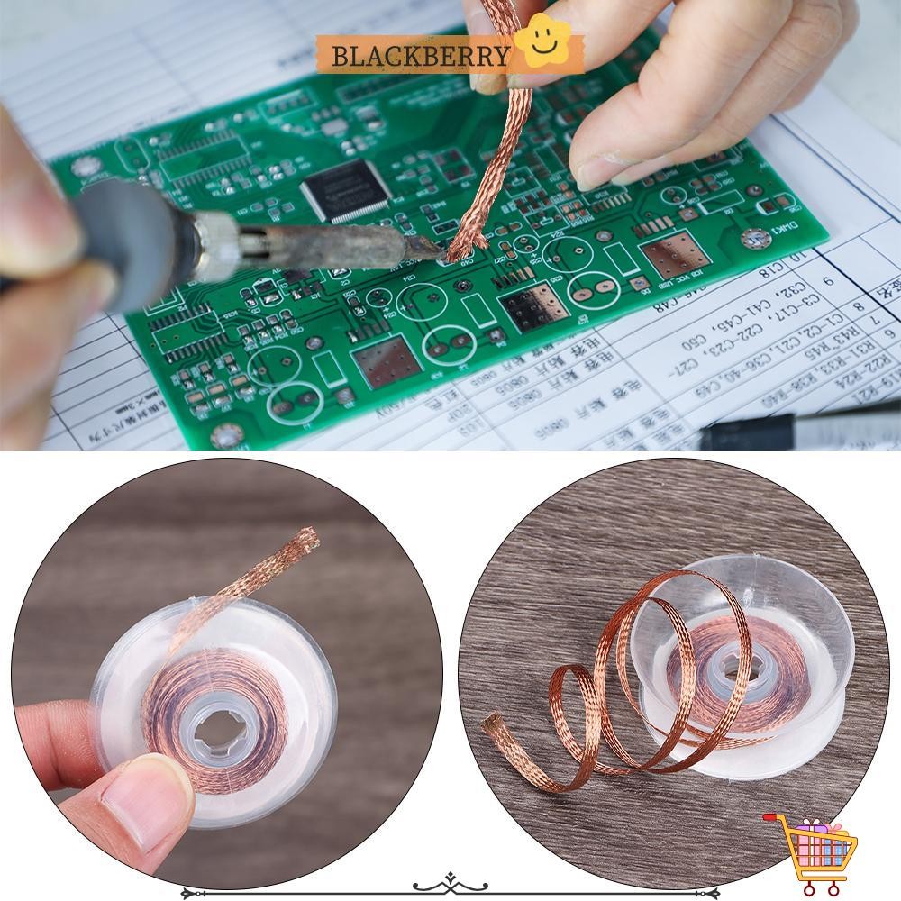 BLACKBERRY Desoldering Braid Tape ลบเครื่องมือ Professional Soldering Wick
