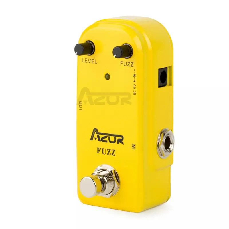 AZOR AP-310 Fuzz กีตาร์ Mini เหยียบ Azor Vintage Fuzz Mini Pedal Effects กีตาร์อุปกรณ์เสริม Fuzz เหย