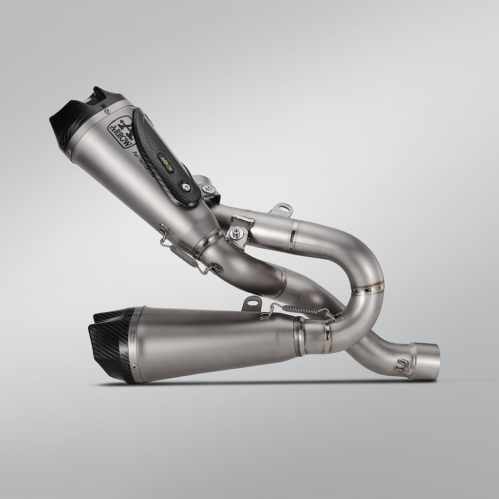 โปรโมชั่น Ducati Panigale V4 Scorpio Exhaust Arrow Exhaust AKRAPOVIC Full Titanium Alloy