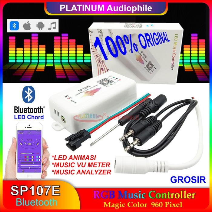 SP107E เพลงบลูทูธ RGB Controller SP107E LED WS2812, SK6812