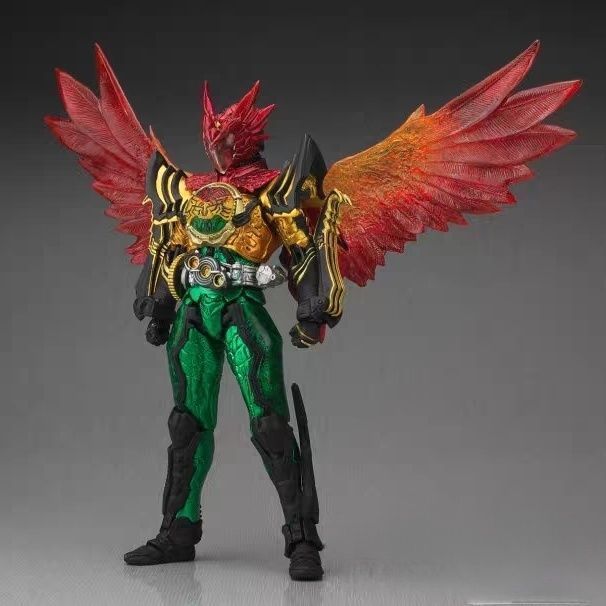 【พร้อมส่ง】sic kamen rider ooo ของเล่นตัวละครอนิเมะของแท้