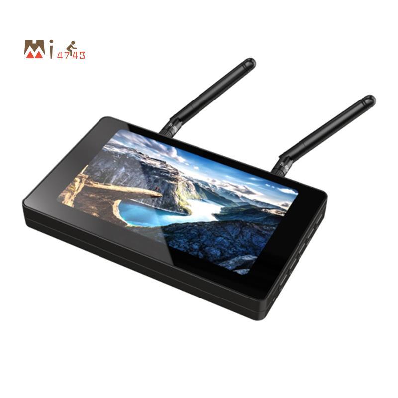 Mi47435 นิ้ว Drone Display DVR IPS 800x480 5.8G 40CH Diversity Receiver 1000Lux FPV HD สําหรับ RC Dr