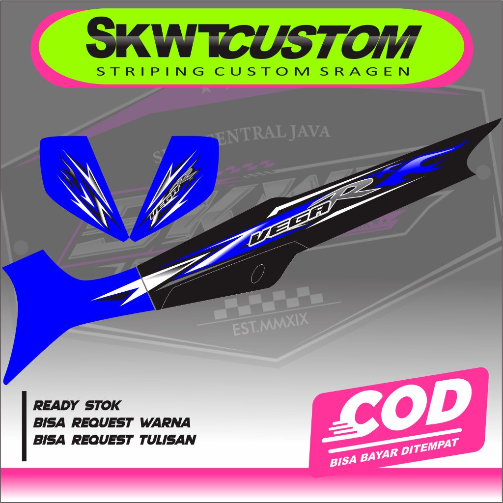 Striping Vega R Vega Lama Vega กล่อง Variations Custom Striping Vega R Vega Lama Vega กล่อง Variatio