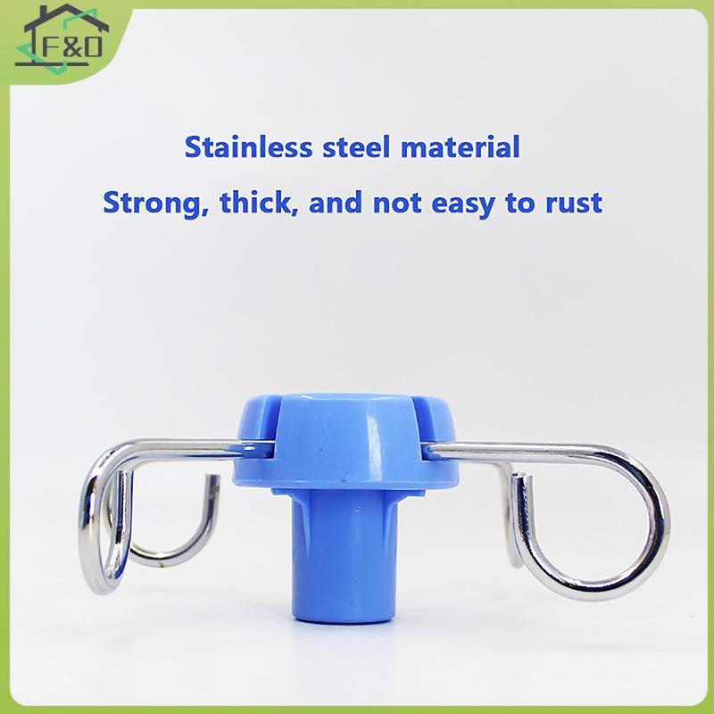 F&O 1 PC Hook Infusion Stand Clinic Iv Bag Rack แขวนเสาผู้ถือหยดแนวตั้งขวดแสดงทางการแพทย์เหล็ก Inver