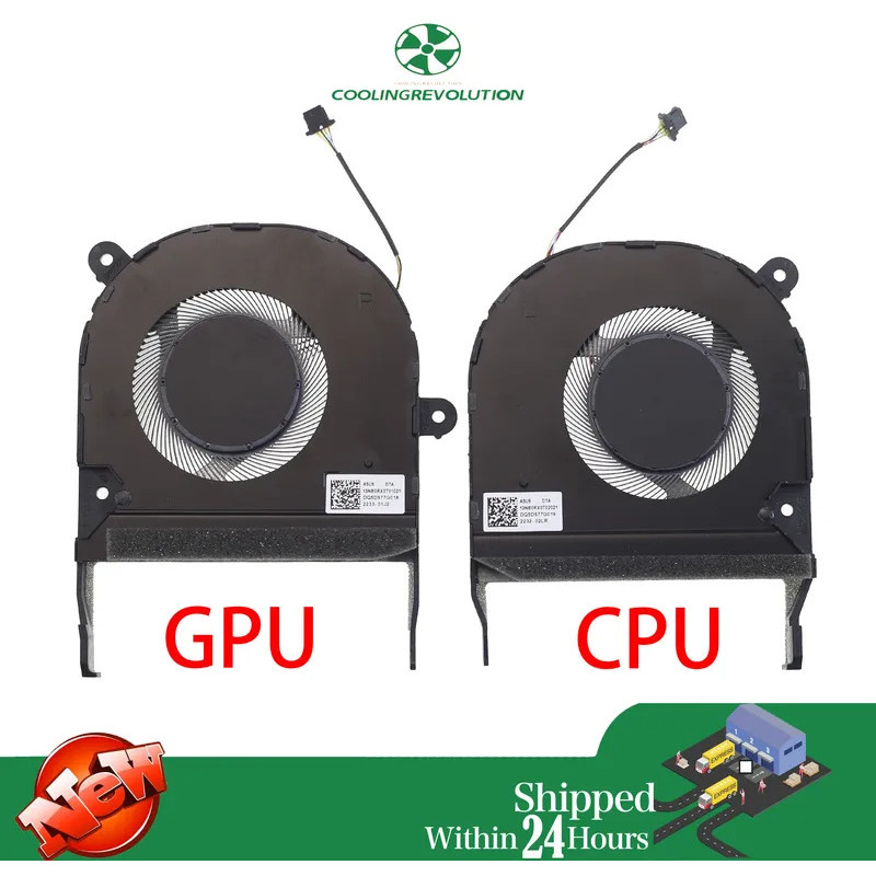 แล็ปท็อป CPU GPU พัดลมระบายความร้อนสําหรับ ASUS ZenBook Pro 15 UX535L UX535LH UX535Li OLED UM535Q UM