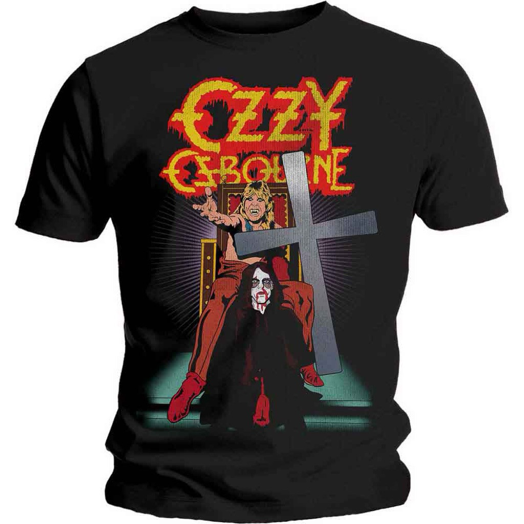 ✅พร้อมส่ง เสื้อวง OZZY OSBOURNE T-SHIRT ลาย SPEAK OF THE DEVIL VINTAGE ลิขสิทธิ์แท้ UK