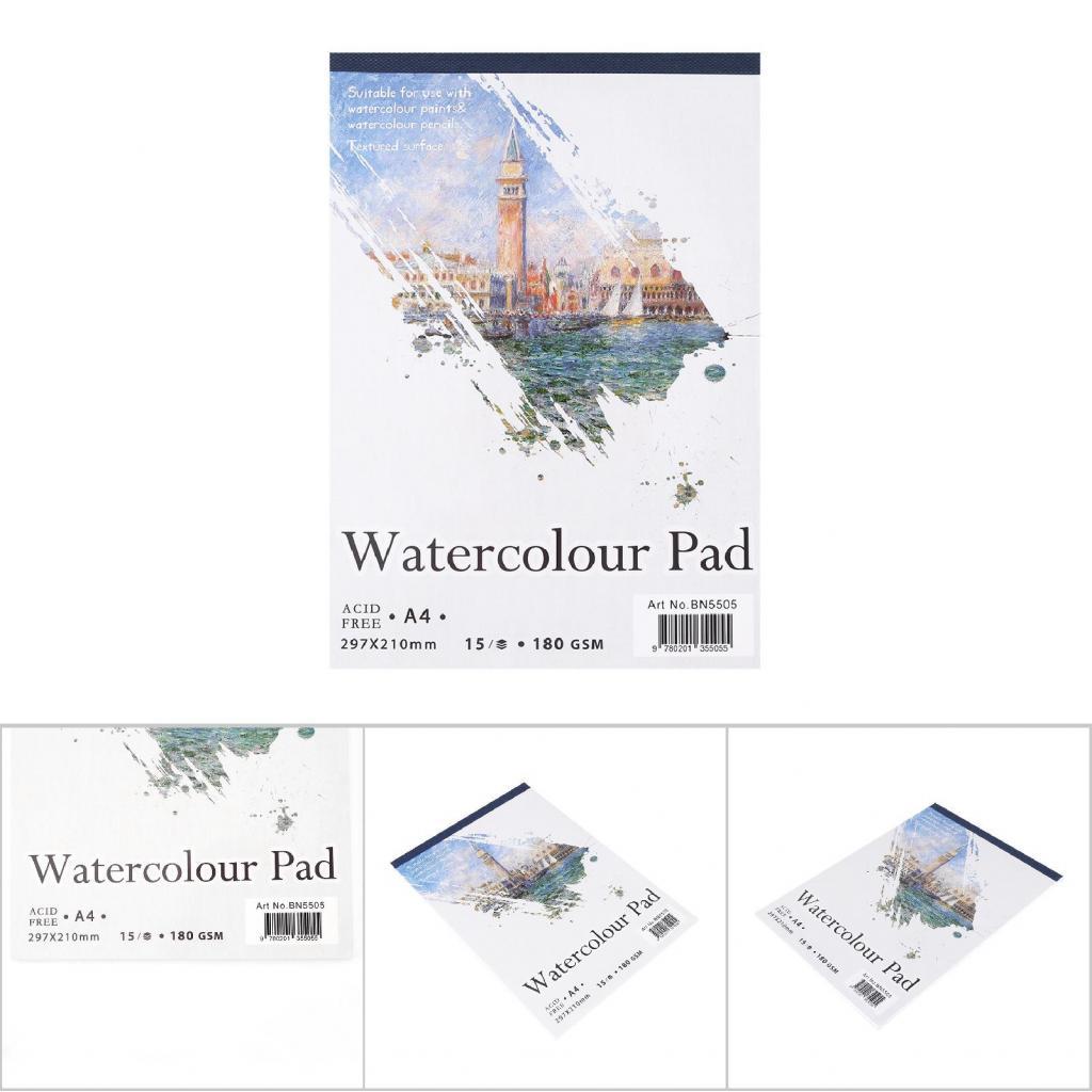 A4 A5 Sketch Book Artist กระดาษสีน้ํา Notepad ระบายสี Sketchbook สําหรับภาพวาดวาดไดอารี่ Creative No