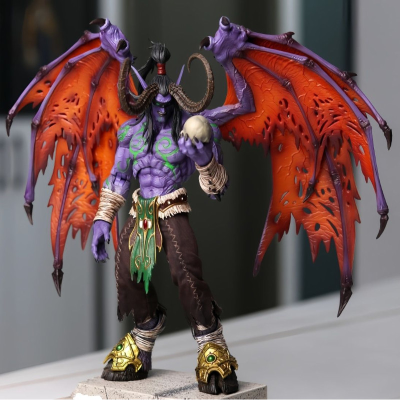 [ในสต็อก] Warcraft Demon Hunter Ilidan • Wrath Figure GK [Exclusion Limited] Limited Edition World o