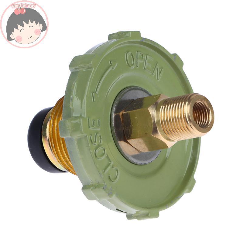 Gent LPG Tank Converter Head ทนทานเตาแก๊ส Connector ปฏิบัติสังกะสีอัลลอยด์ LPG ถังอะแดปเตอร์อุปกรณ์ 