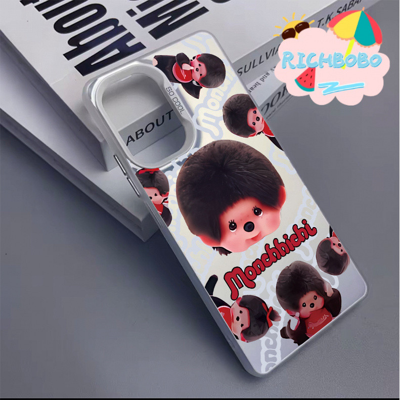 Monchhichi เคส Samsung กันกระแทก กันน้ำ ทนทาน สำหรับA05 A15 A25 A35 A55 S22Ultra เคสพรีเมียม ป้องกันเต็มรอบ BFCYSX308