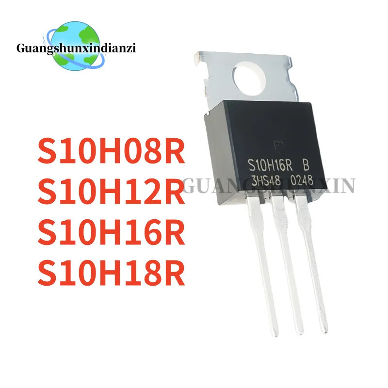 5PCS S10H08R S10H08 S10H12R S10H12 S10H16R S10H16 S10H18R S10H18 TO-220 Field Effect ทรานซิสเตอร์