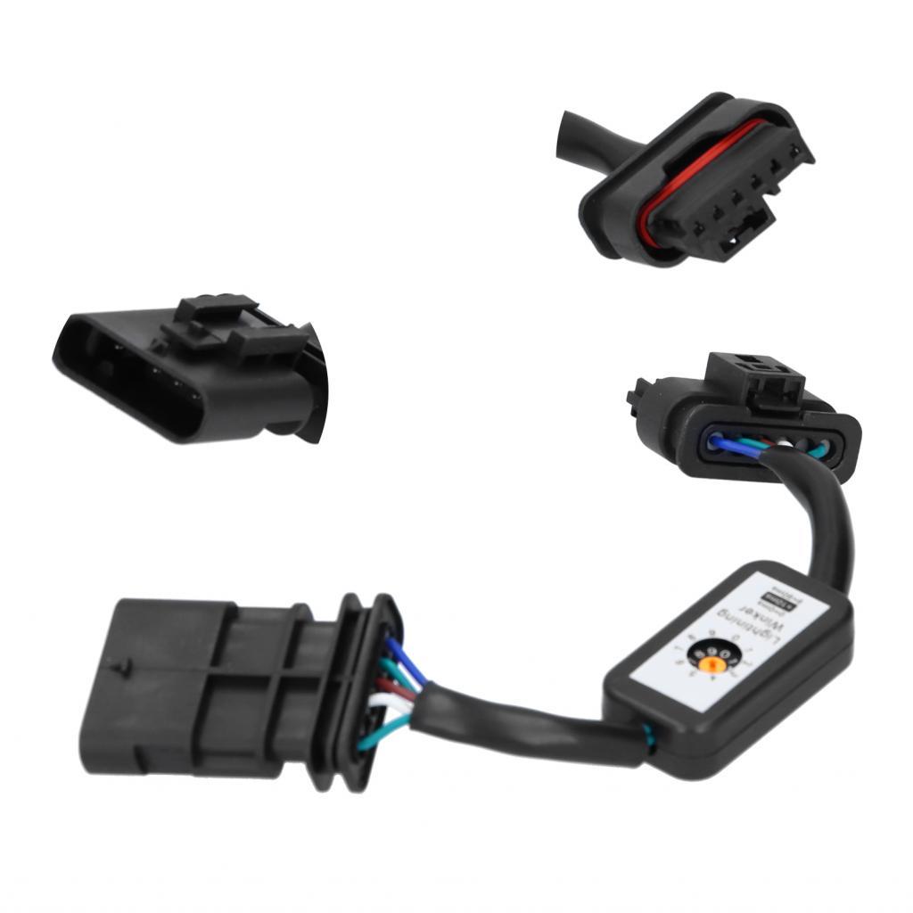 Carstudio-TH คู่ไฟท้าย LED แบบไดนามิกไฟเลี้ยวอะแดปเตอร์สายรัด Blinker โมดูลชุด Fit สำหรับ 4 Series F