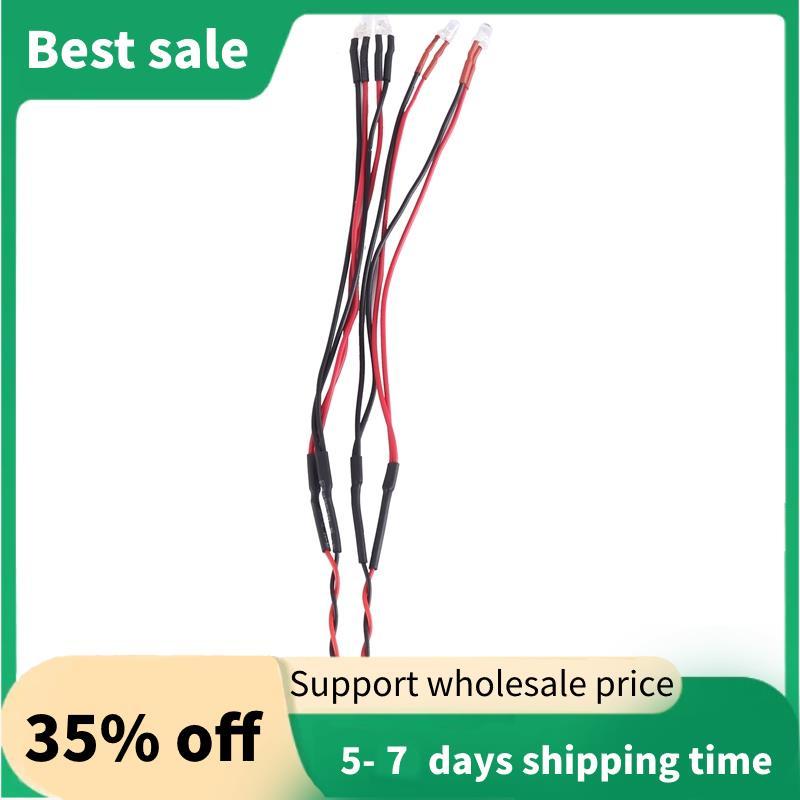 RC รถ LED ไฟหน้าและไฟท้ายสําหรับ Mini-Z MA020 MR03 FWD RWD 1/28 RC รถอะไหล่อัพเกรด