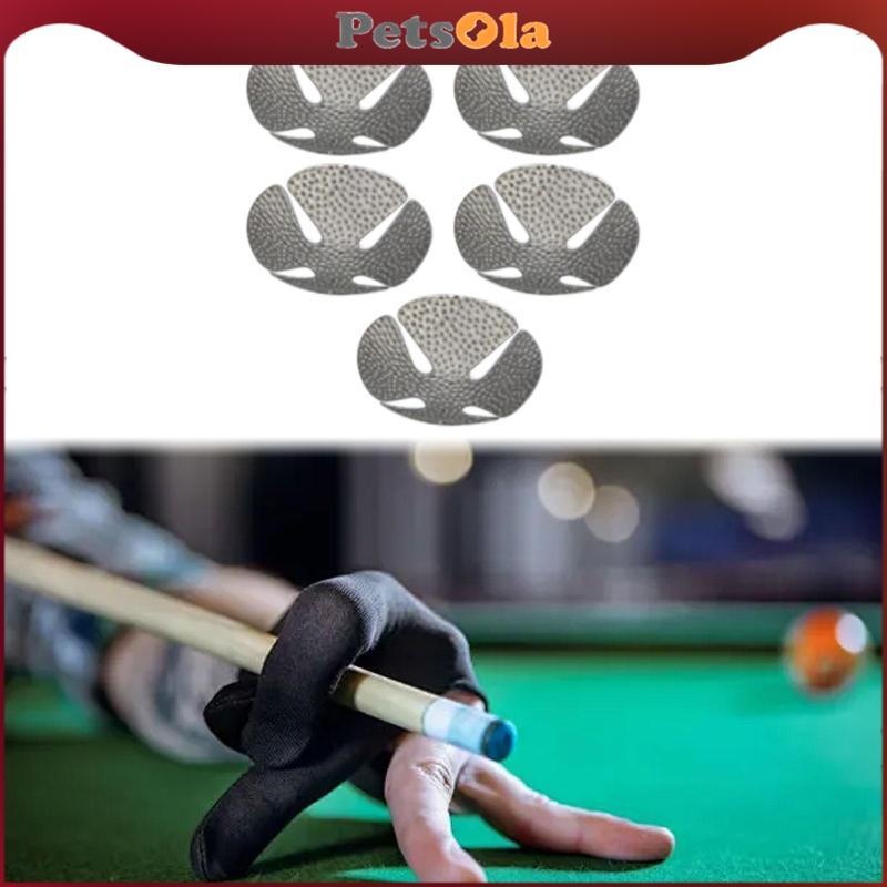 [PETSOLA] 5x Snooker Pool Cue Tip Shaper Parts Cue Tip Scuffer Burnisher Replacement