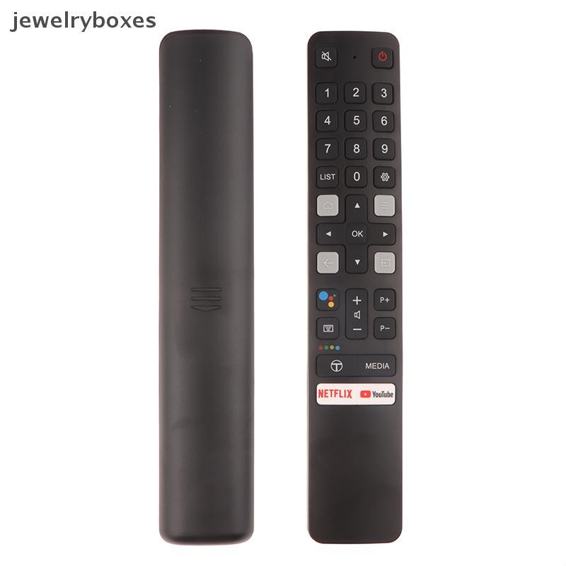 [jewelryboxes] 1 ชิ้น DIY อุปกรณ์เสริมสําหรับ TCL Android 4K LED สมาร์ททีวีเสียงรีโมทคอนโทรล RC901V 