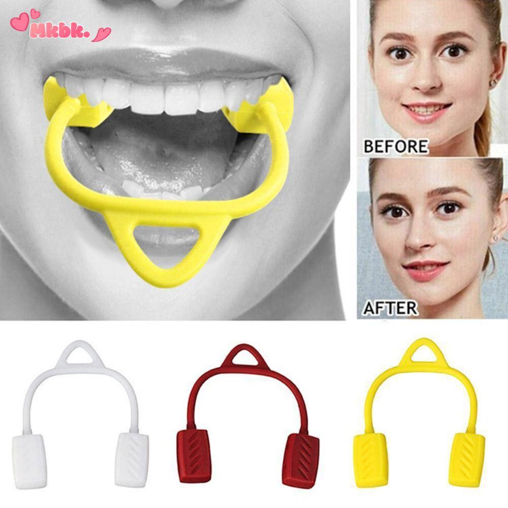 MKBK คอ Toning, ซิลิกาเจลเกรดอาหารอัพเกรด Jaw Exerciser, 30/40/50lbs ความงามผู้หญิงผู้ชายกล้ามเนื้อ 