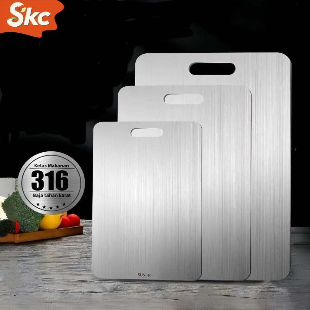 เขียงสแตนเลส 316 เขียงอนามัย กันสนิม เขียงสแตนเลส 316 เขียงมัลติฟังก์ชั่นสองด้าน