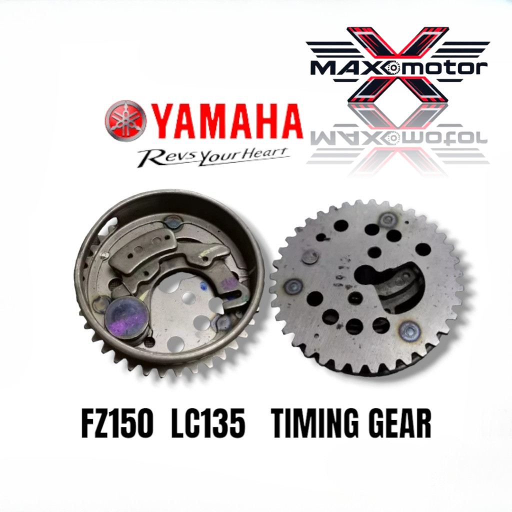 YAMAHA LC135 135LC LC5S FZ150 FZ Y15 Y15ZR TIMING GEAR DECOMPRESSION CAM GEAR CAM SHAFT TIMING GEAR