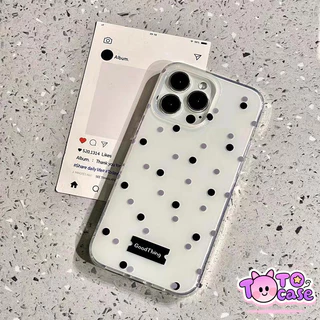 เคส Oppo A3X A5i A16 A3Pro A60 A7 A18 A54 A3s A12 A5s A17 A58 A15 A3 A38 A11 A52 A55 ปก Imd ลายจุดตัดกันสด