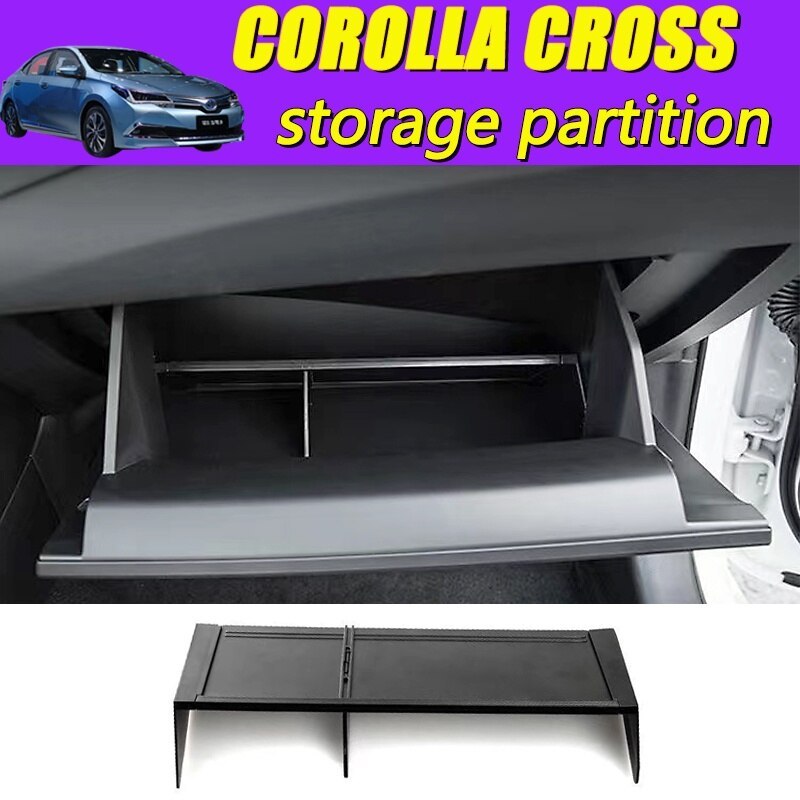 Toyota 20-24 tahun COROLLA CROSS Central Control กล่องถุงมือช่อง CC Storage Co-Driver Partition Depa