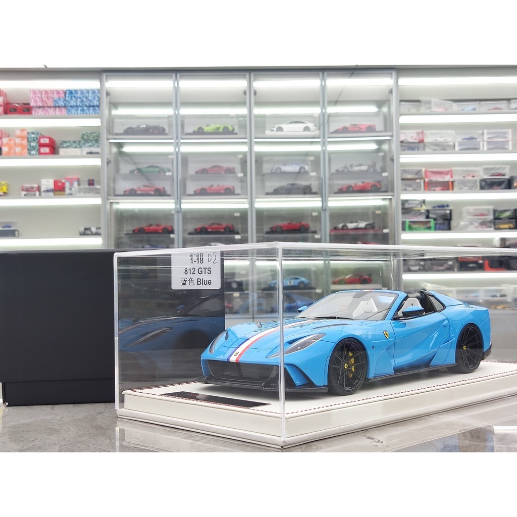 R RUNNER 1/18 Ferrari 812 GTS Blue 1980 JM-RNR015