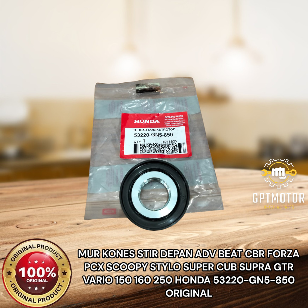 STEERING CONNECTION NUT ADV BEAT CBR FORZA PCX SCOOPY STYLO SUPER CUB SUPRA GTR VARIO 150 160 250 HO