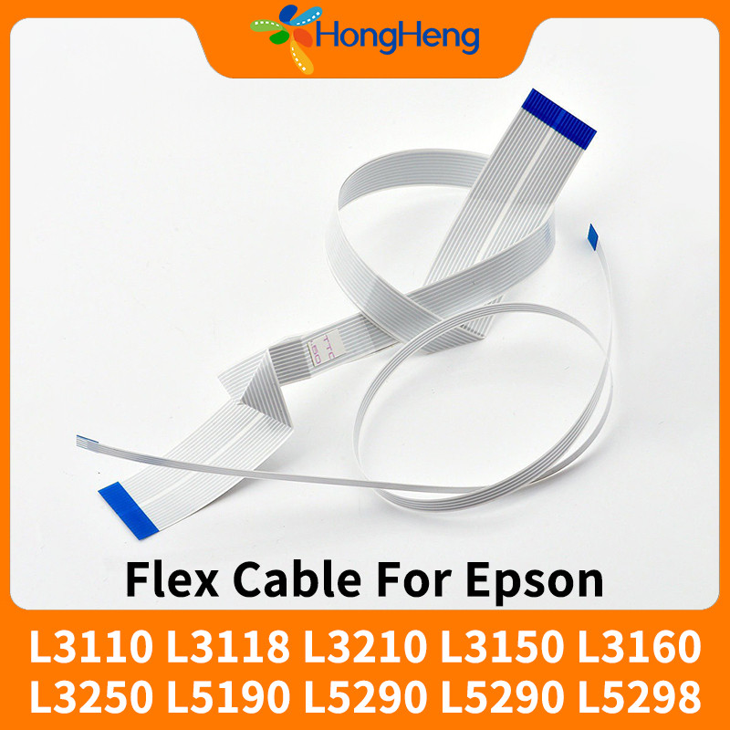 Flex สําหรับ Epson L3110 L3118 L3210 L3150 L3160 L3250 L5190 L5290 L5290 L5298 PrintHead Cable Senso
