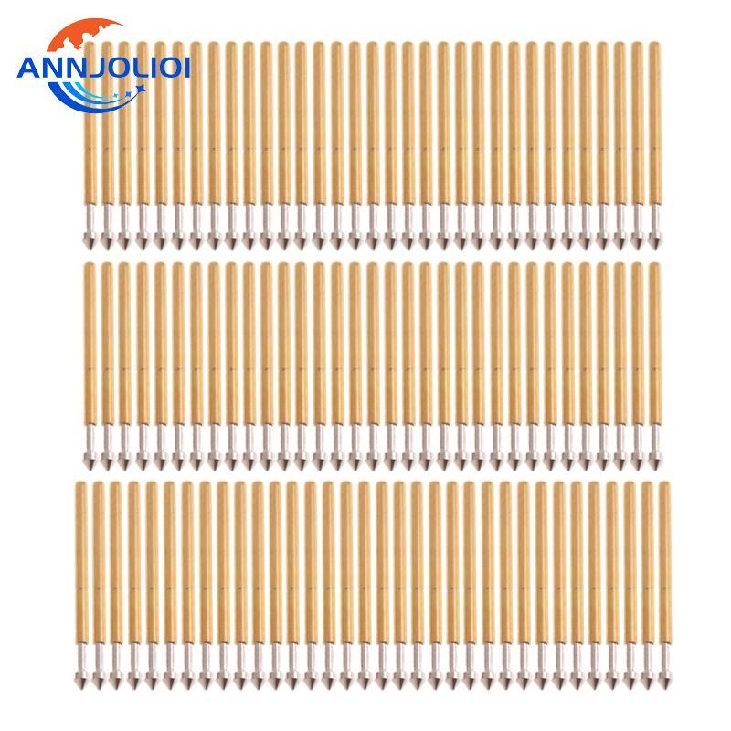 ANN 16 มม.รอบหัว Pin P75-E2 ฤดูใบไม้ผลิ Test Probe Pogo Pin เครื่องมือทดสอบสําหรับ PCB Test