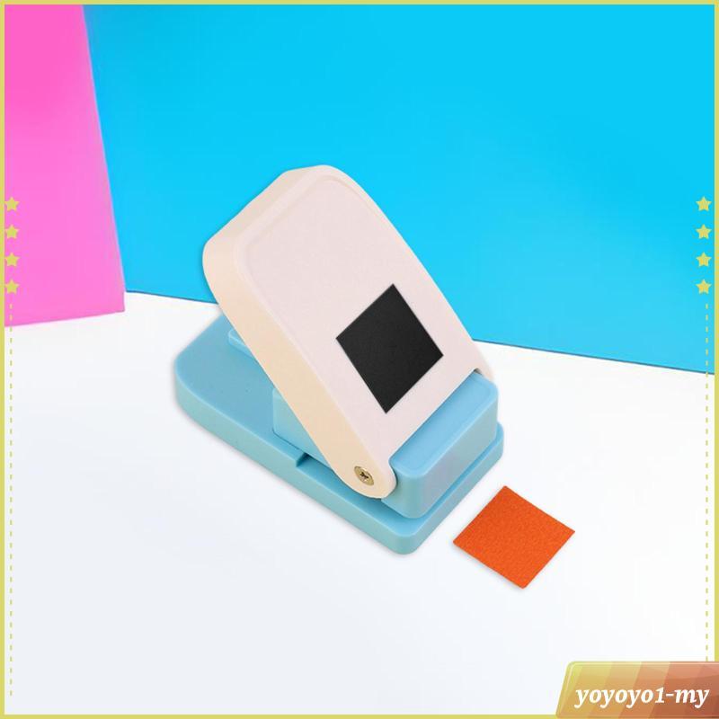 [YoyocfMY] Square Tab Punch Craft Paper Punch สําหรับ Handmade Project Card ทําโน๊ตบุ๊ค