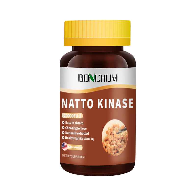 BONCHUM นําเข้า nattokinase Capsules Phospholipid DHA 60 แคปซูล/ขวด BONCHUM d nattokinase20251027