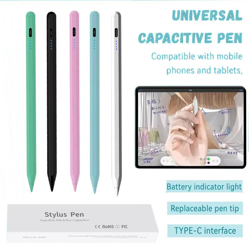 Universal Capacitive ปากกาสําหรับ Huawei Honor Pad X8b 11 นิ้ว NDL2-W09 2026 X9a 11.5 ELN2-L29 Pad V