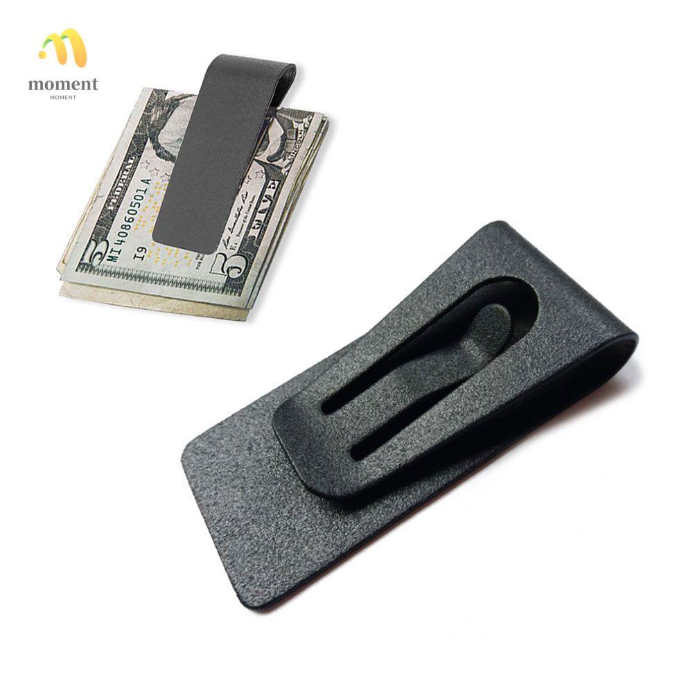 MOMENT Money Clip Fashion ID Credit Men Stainless Steel