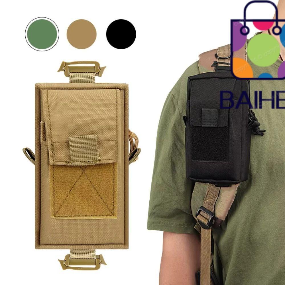 BAIHEE กระเป๋าคาดเอว EDC สำหรับ Outdoor และฉุกเฉิน ทนทานและกันน้ำ ใช้ได้หลายโอกาส