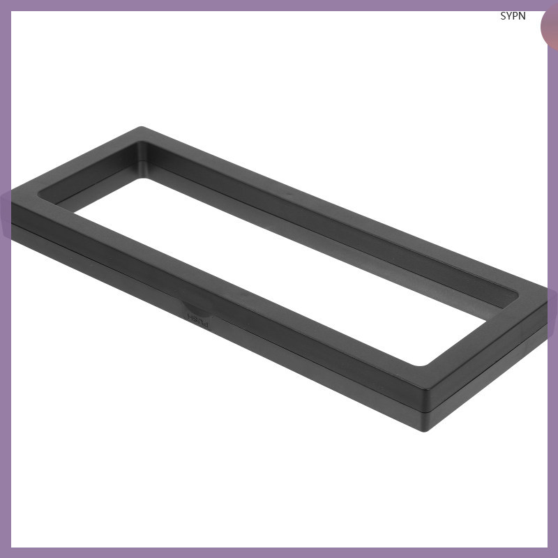 📦 3D กรอบลอย Shadow Box สำหรับเหรียญและเครื่องประดับ 23x9cm สีดำ