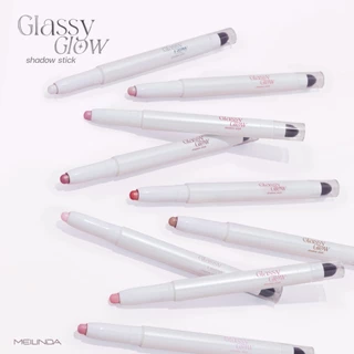 MEILINDA Glassy Glow Shadow Stick เมลินดา อายแชโดว์ กลิตเตอร์ เกลี่ยง่าย สีสวย ติดทน พกง่าย 1 แท่ง