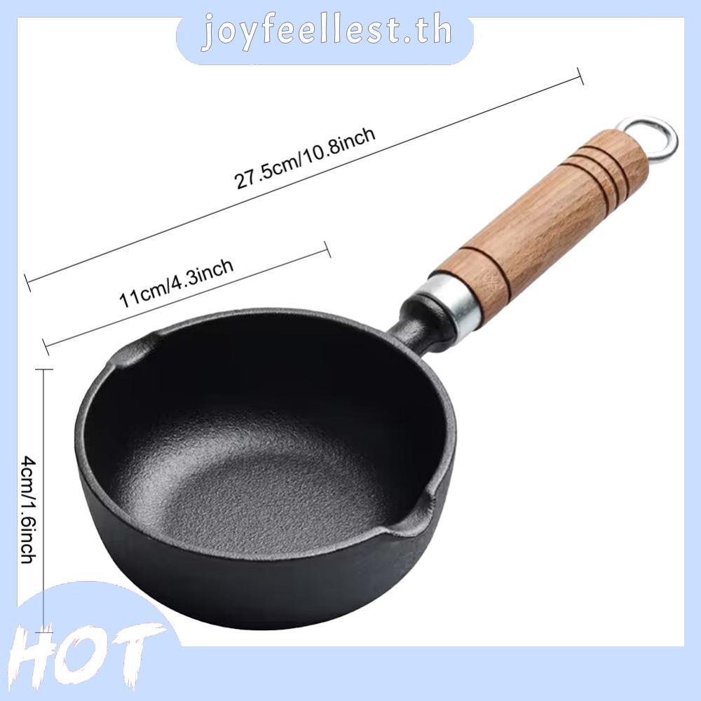 11/13ซม.เหล็กหล่อกระทะซอสขนาดเล็กนอนสติ๊กหม้อซุปขนาดเล็กกระทะน้ํามันร้อนสําหรับทําอาหาร [ความสุข.ไทย] - รูปที่ 7