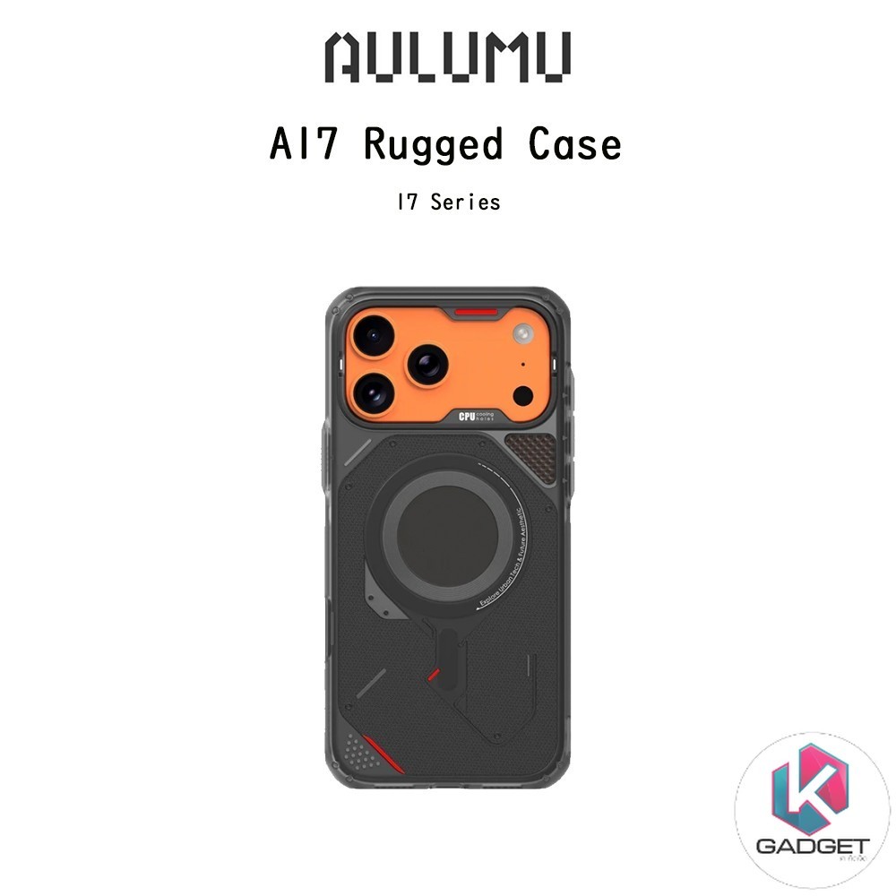 AULUMU A17 Rugged Case เคสTPUกันกระแทกเกรดพรีเมี่่ยม เคสสำหรับ iPhone 17Pro/17Promax (New)