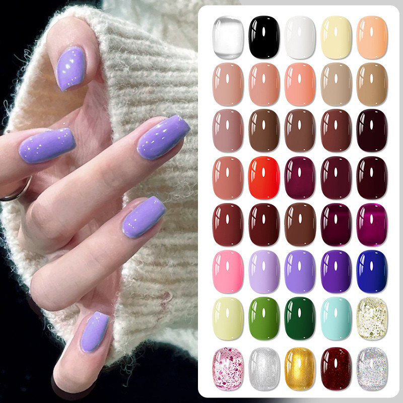 MTSSII15ml Water Base Peel Off ชุดยาทาเล็บที่อุดมไปด้วยสีไม่จําเป็นต้องใช้ UV Lamp Soak Off