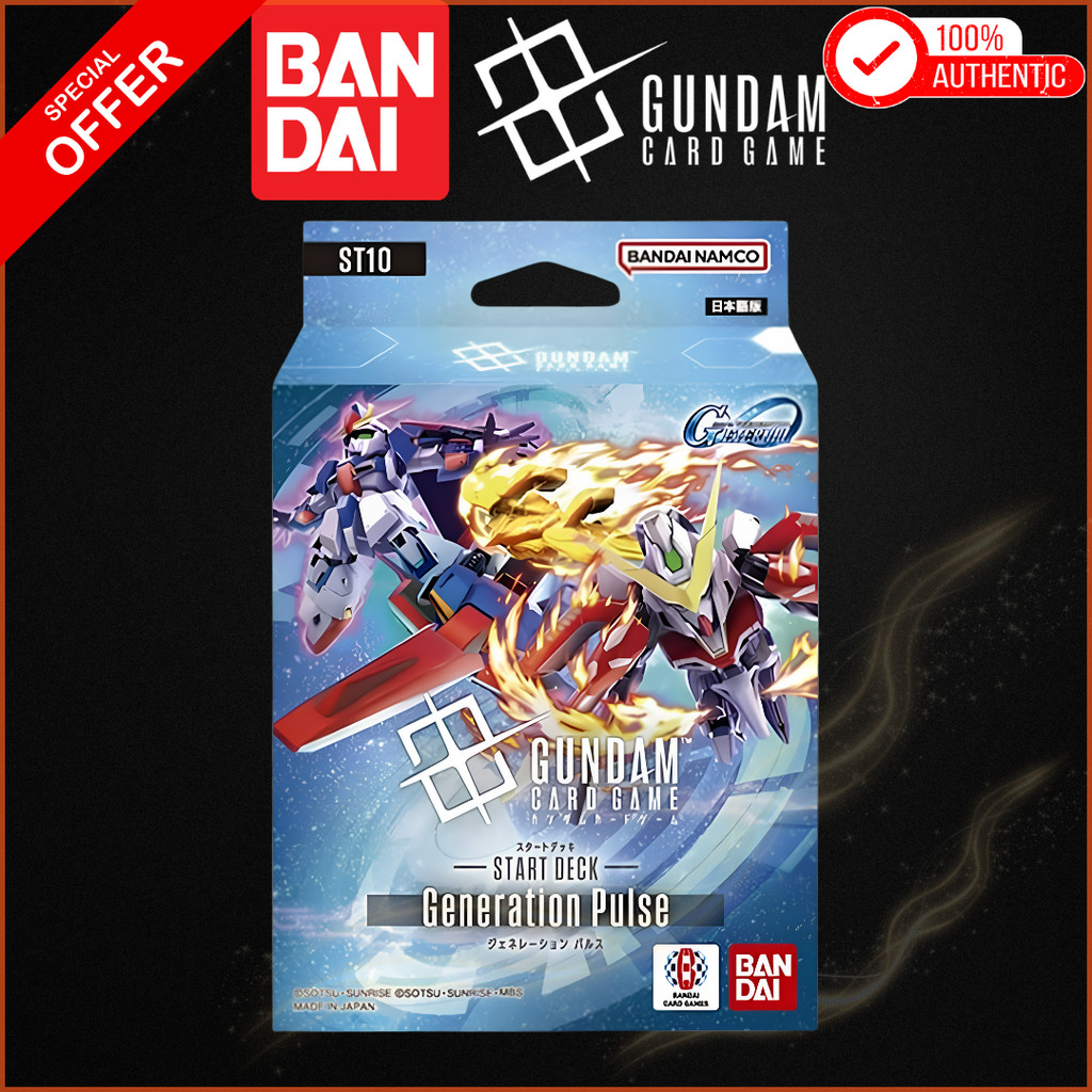 BANDAI Gundam Card Game Generation Pulse [ST10] Start Deck SD Gundam G Generation Eternal