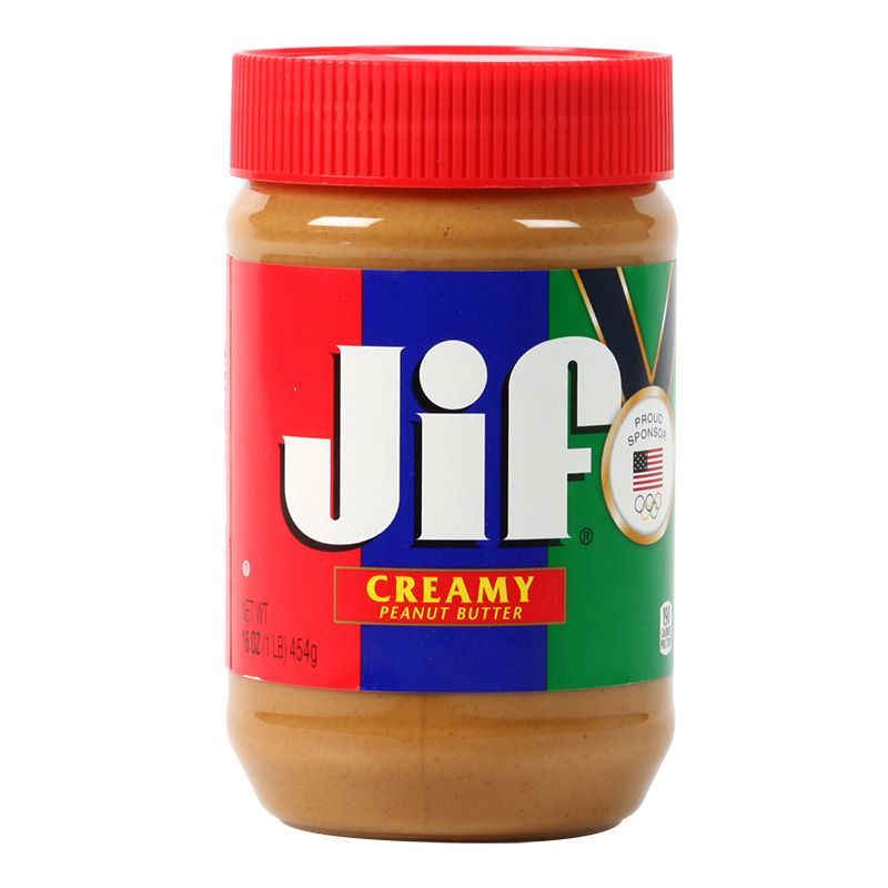 จิฟครีมมี่พีนัทบัตเตอร์ 454กรัม Jif Creamy Peanut Butter 454g. [หมายเลขบาร์โค้ด 0051500241288 ]