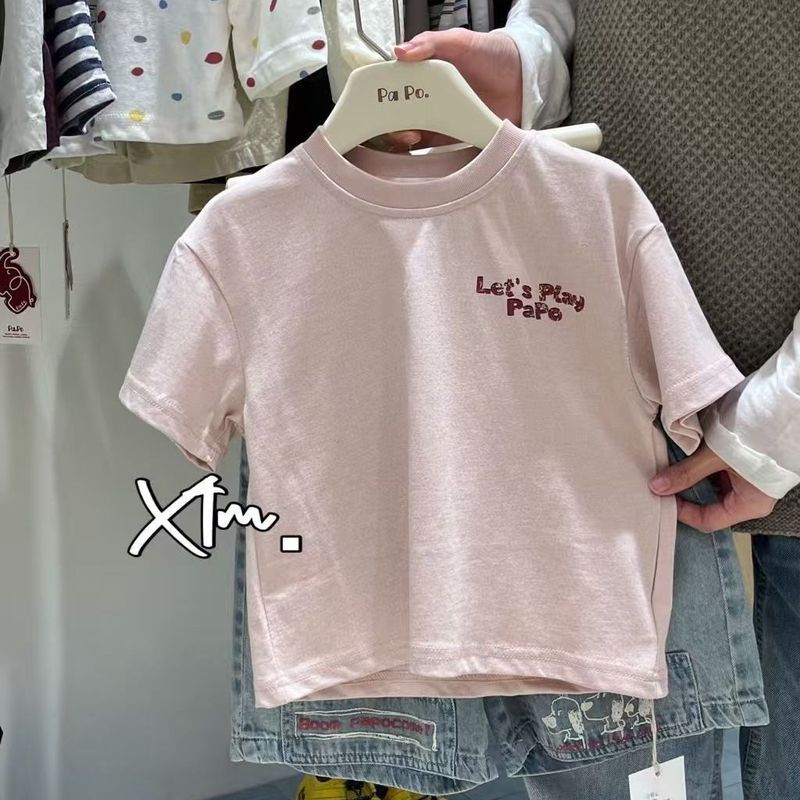 ฤดูร้อนชายการ์ตูนพิมพ์เสื้อยืดญี่ปุ่นเกาหลีสบายๆหลวมซาตินสามไตรมาสแขนด้านบน