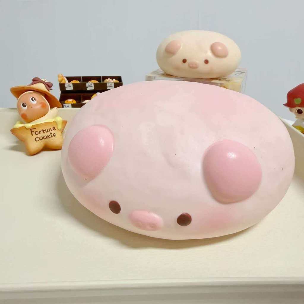ของเล่นบีบมูซี่หมูสตรอเบอร์รี่เด้งช้า รุ่นพิเศษ ของขวัญน่ารัก เนื้อดี กลิ่นหอมแรง
