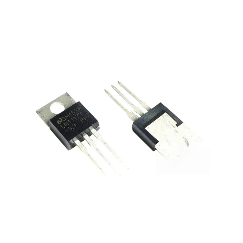 LM1117T-3.3 LM1117-3.3 3.3V In-Line TO-220 Linear/Voltage Regulator ชิป