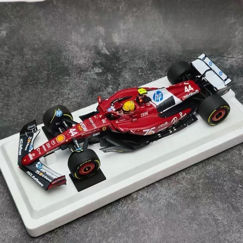 [ออก] BbR 1: 18 Ferrari SF25 F1 Racing Model (หากคุณมีคําถามใด ๆ ติดต่อฝ่ายบริการลูกค้าออนไลน์ในเวลา