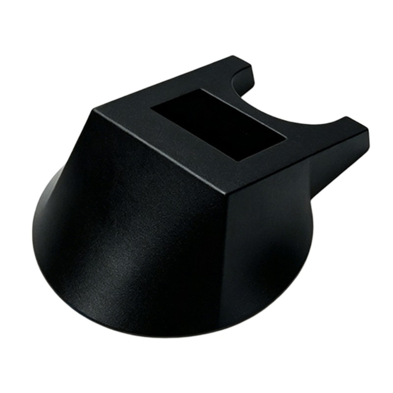 AB Coffee Grounds Guide Funnel สําหรับเครื่องบด Outlet Area Clip-On PLA ช่องทางเปิดส้อมสีดําเดี่ยว A