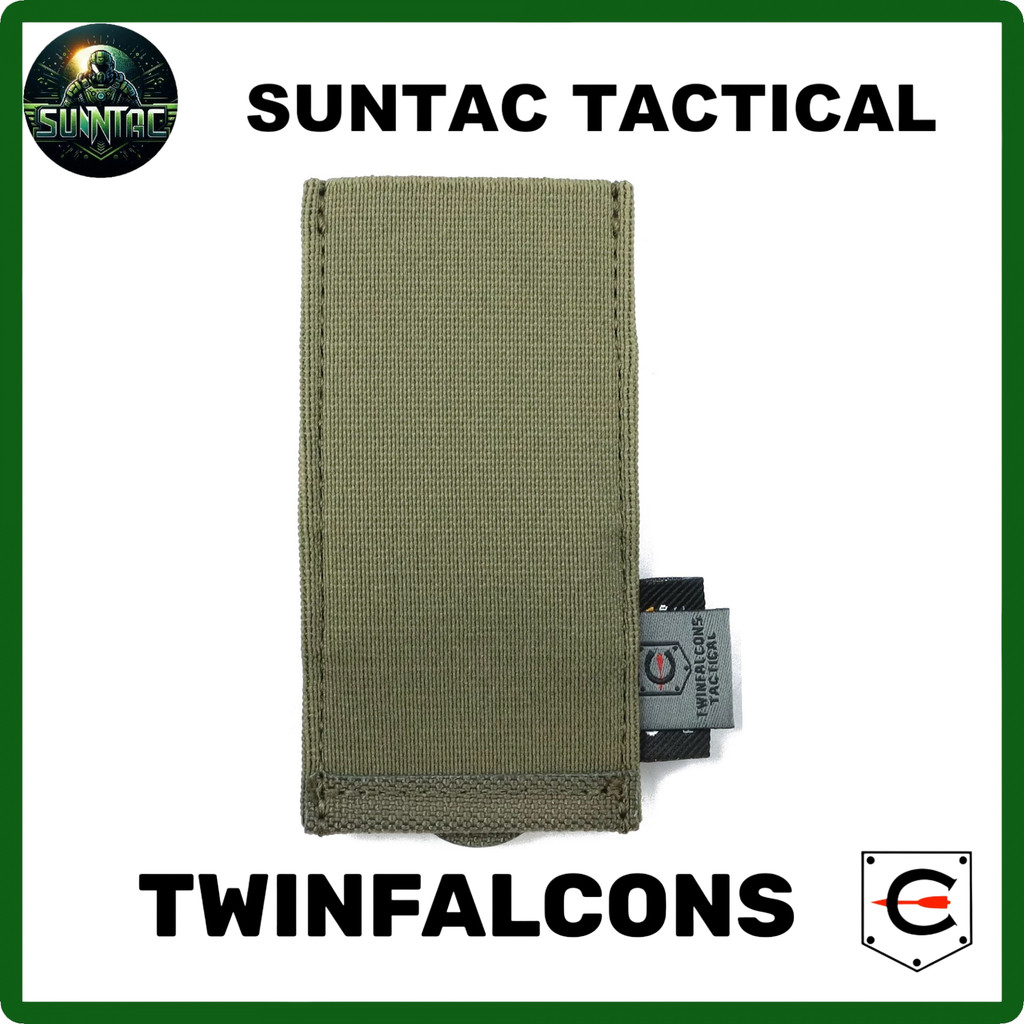 TWINFALCONS ELASTIC SINGLE 9MM MAG POUCH[TW-M094]