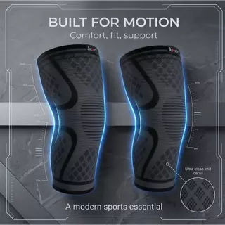 Buzesty 2 ชิ้นเข่ารั้งสําหรับผู้หญิงและผู้ชาย Kneecaps ออกกําลังกายเข่าการบีบอัดสําหรับบาสเกตบอลวอลเลย์บอลเข่ารั้งสําหรับกีฬา Rodilleras para Gym ฟิตเนส